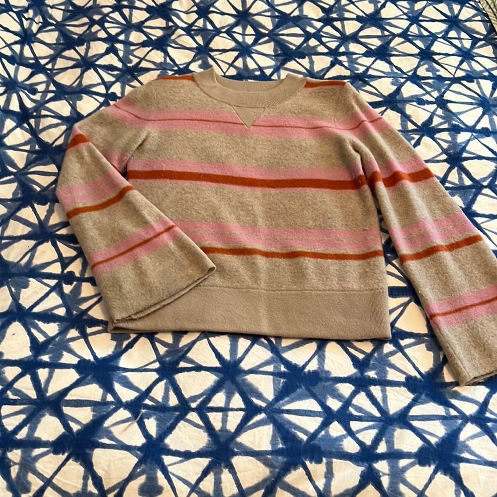Anthropologie Maeve Stripped Sweater
